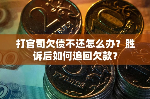 北京打官司欠债不还怎么办？胜诉后如何追回欠款？