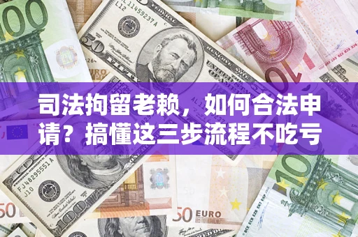 北京司法拘留老赖，如何合法申请？搞懂这三步流程不吃亏！