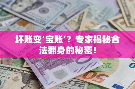 北京坏账变‘宝账’？专家揭秘合法翻身的秘密！