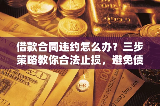 北京借款合同违约怎么办？三步策略教你合法止损，避免债务危机升级