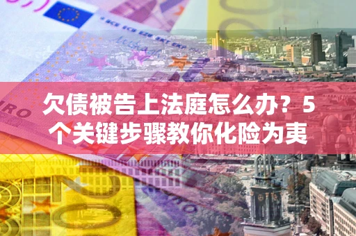 北京欠债被告上法庭怎么办？5个关键步骤教你化险为夷