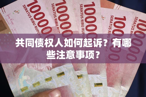 北京共同债权人如何起诉？有哪些注意事项？