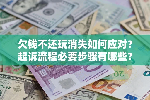 北京欠钱不还玩消失如何应对？起诉流程必要步骤有哪些？